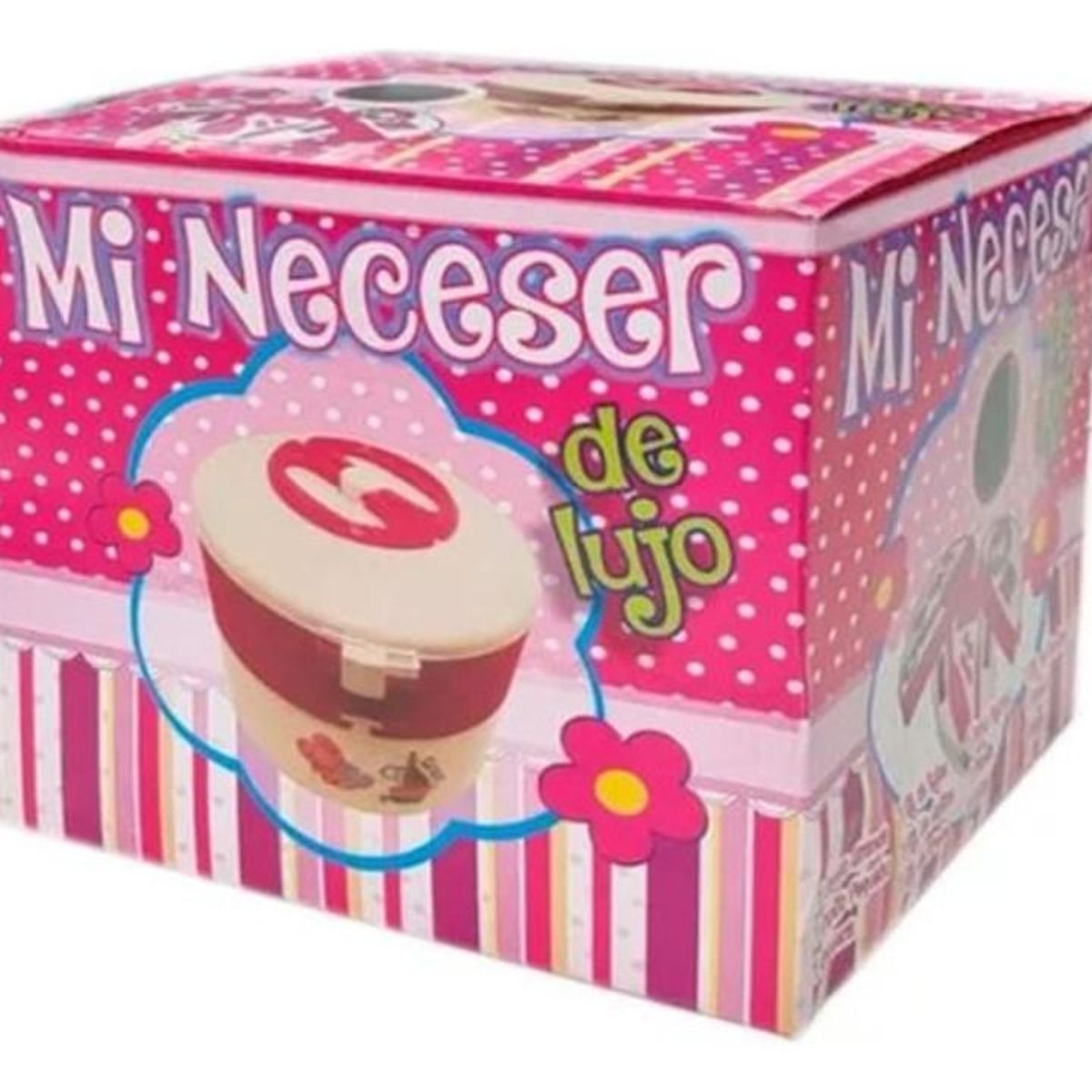 GENERICO - Neceser Set Belleza Espejo Maletin Accesorios Niña Juguete