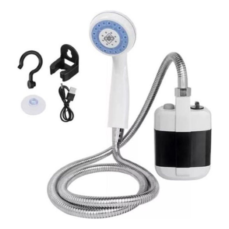 GENERICO - Ducha Portatil Electrica Recargable Usb Agua Camping