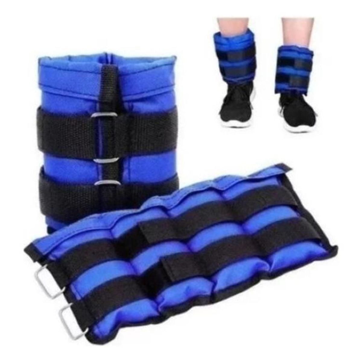 GENERICO - Pesa Tobilleras Arena 3 Kilos Cu Ejercicio Gimnasio Entrena