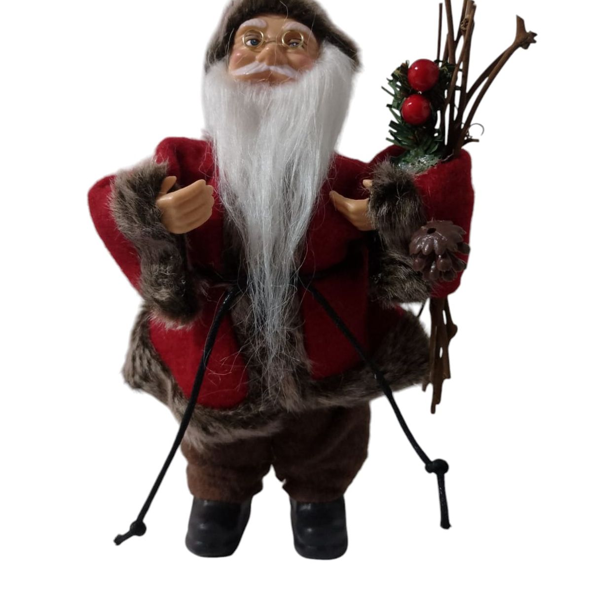 BURICA - Adorno Navideño Burica Ornamento Santa Claus Modelo 104079