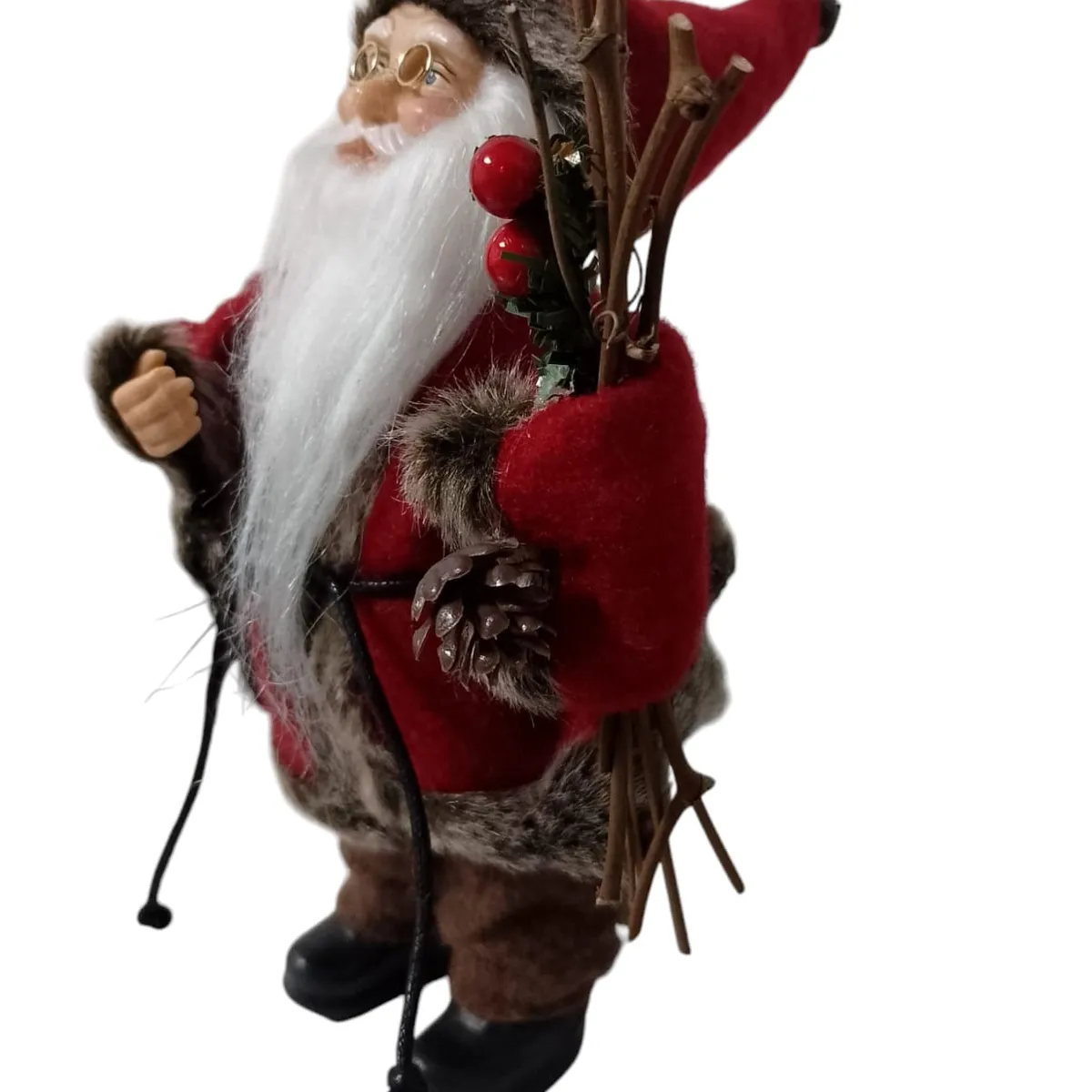 BURICA - Adorno Navideño Burica Ornamento Santa Claus Modelo 104079
