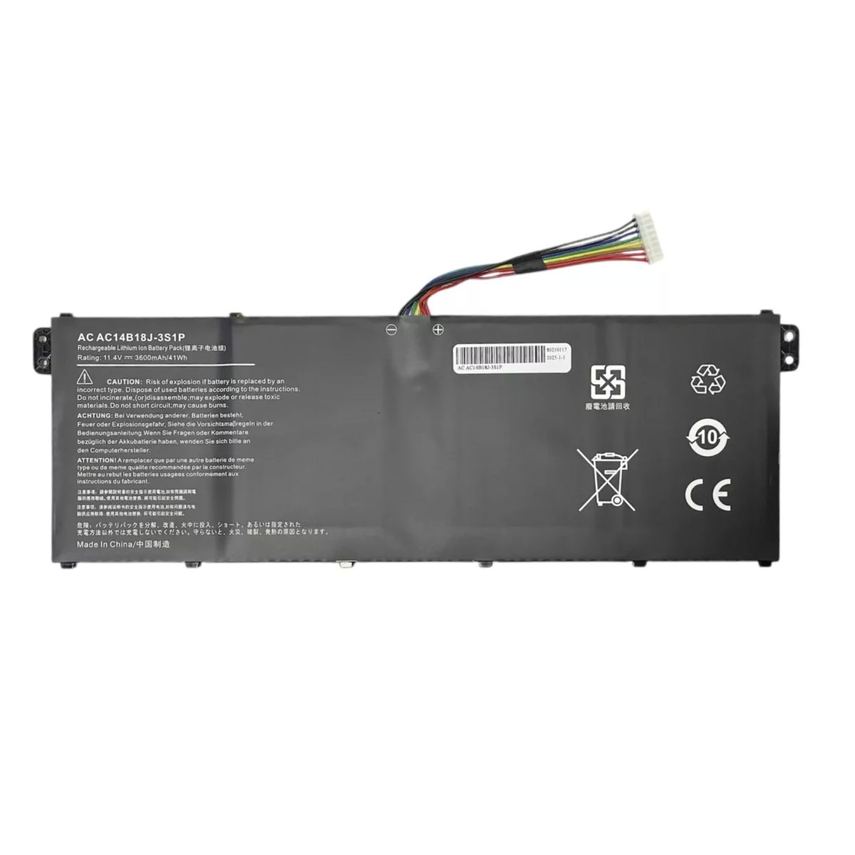 GENERICO - Bateria Portatil Para Acer E3-111 E3-112 E3-112m Ac14b13j