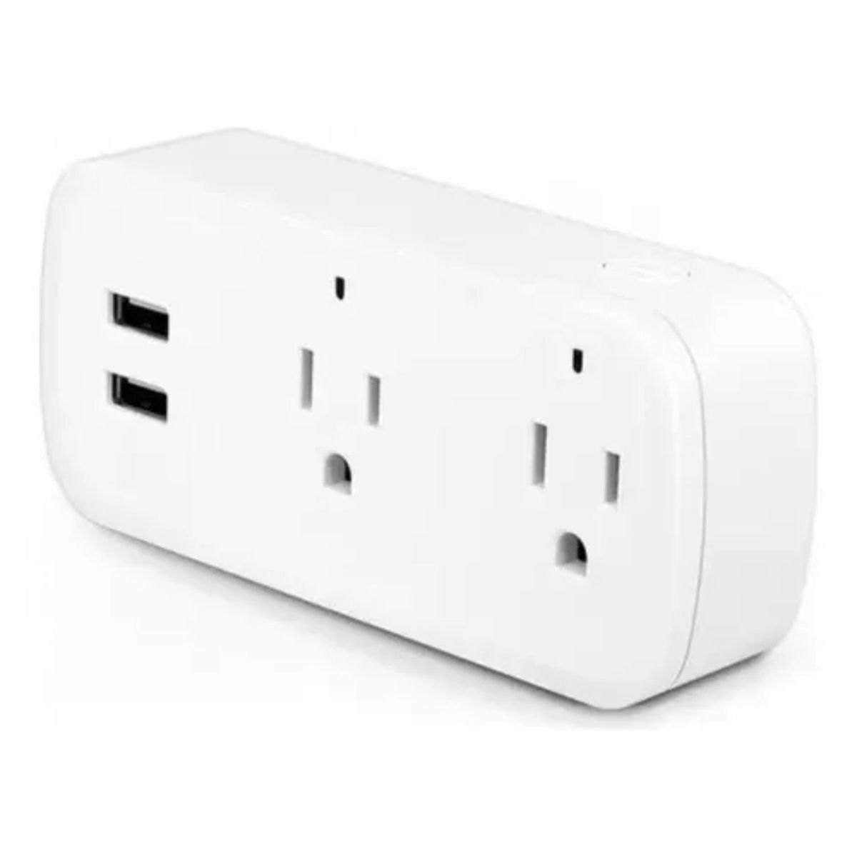 GENERICO - Enchufe Toma Inteligente Wifi Doble Google Nest Mini Y Alexa