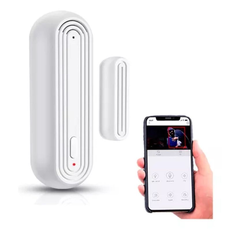 GENERICO - Sensor De Puerta Con Alarma Seguridad Emergencia
