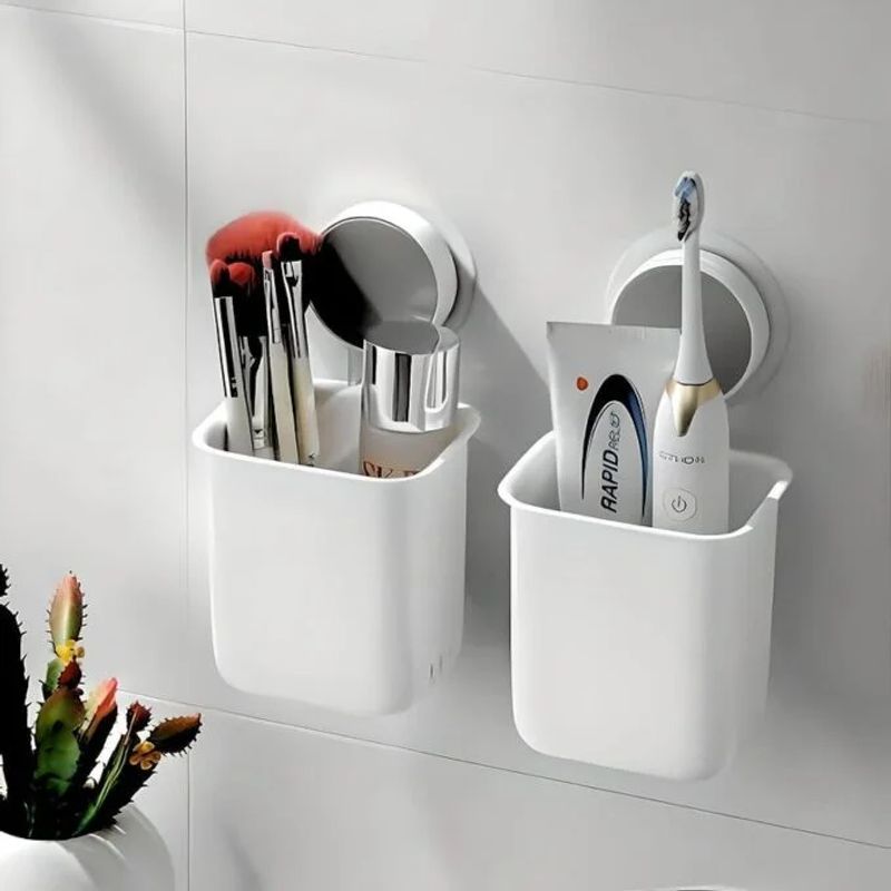 GENERICO - Soporte adhesivo para celular en pared baño