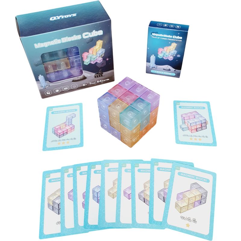 QIYI - Cubo Soma Magnético Qiyi Pastel