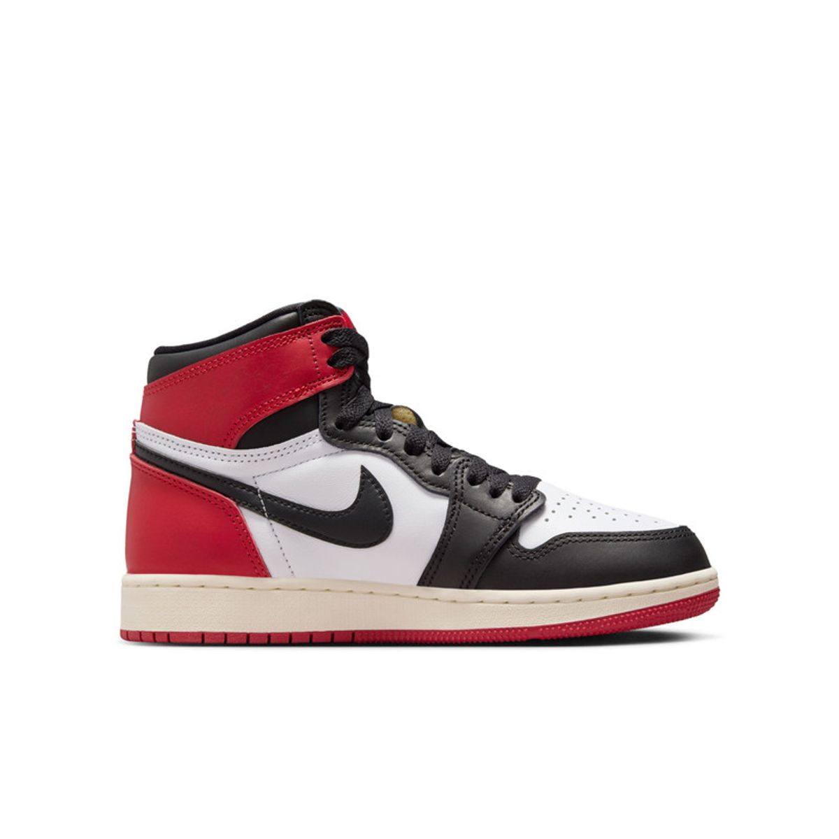 JORDAN - Tenis Niños Air Jordan 1 Retro High OG Black Toe