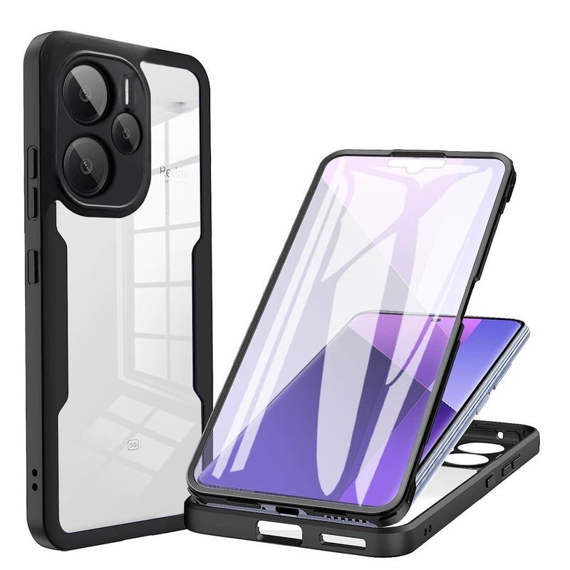 GENERICO - Estuche Protector Funda 2 En 1 360 Para Redmi note 14 4G