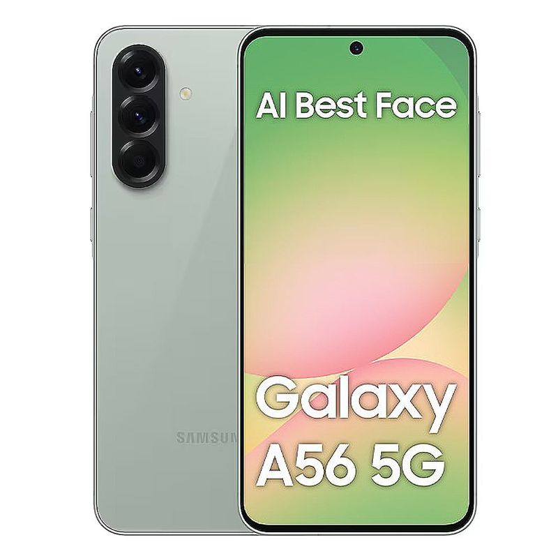 SAMSUNG - Celular Samsung Galaxy A56 5G IA 256GB 12GB RAM Verde Oliva