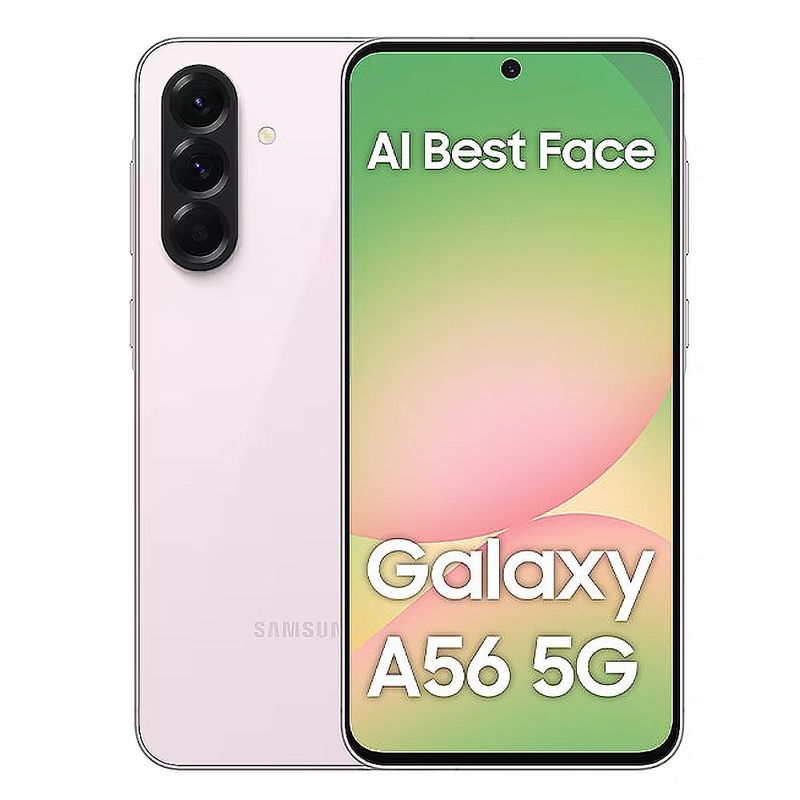 SAMSUNG - Celular Samsung Galaxy A56 5G IA 256GB 12GB RAM Rosado