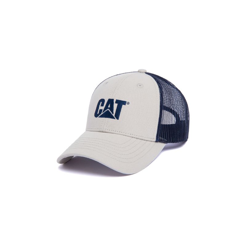 CAT - Gorra Mujer CAT LOGO MESH BACK H Gris CAT