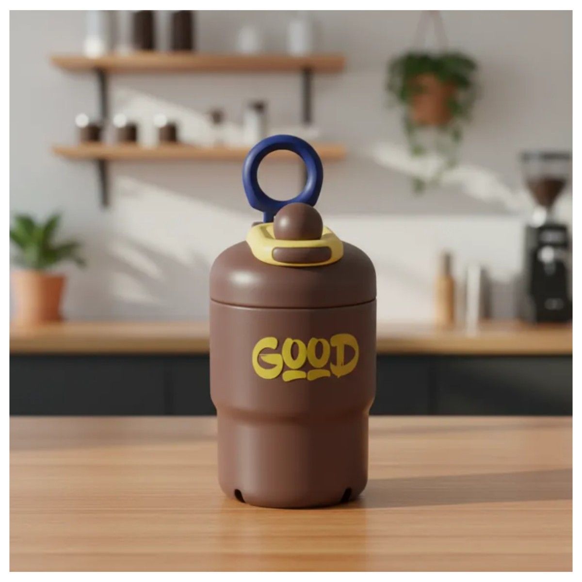 GENERICO - Termo Térmico Antiderrames Acero Inoxidable 420ml