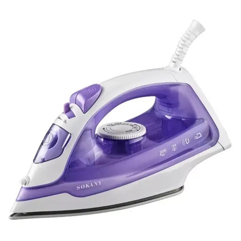 SOKANY - Plancha Para Ropa A Vapor Sokany 2000 W