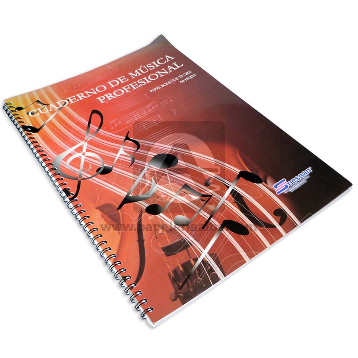 NESSAN - Cuaderno Musica Profesional 50H Nessan