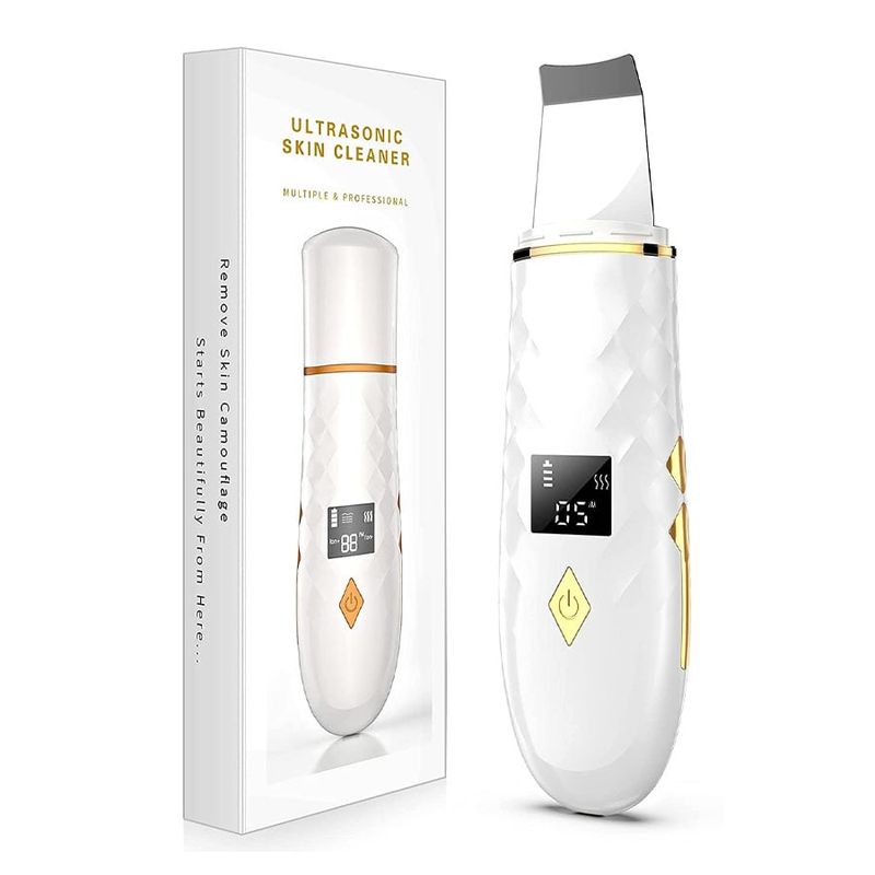 GENERICO - Limpiador Facial Espatula Ultrasonico Digital Removedor
