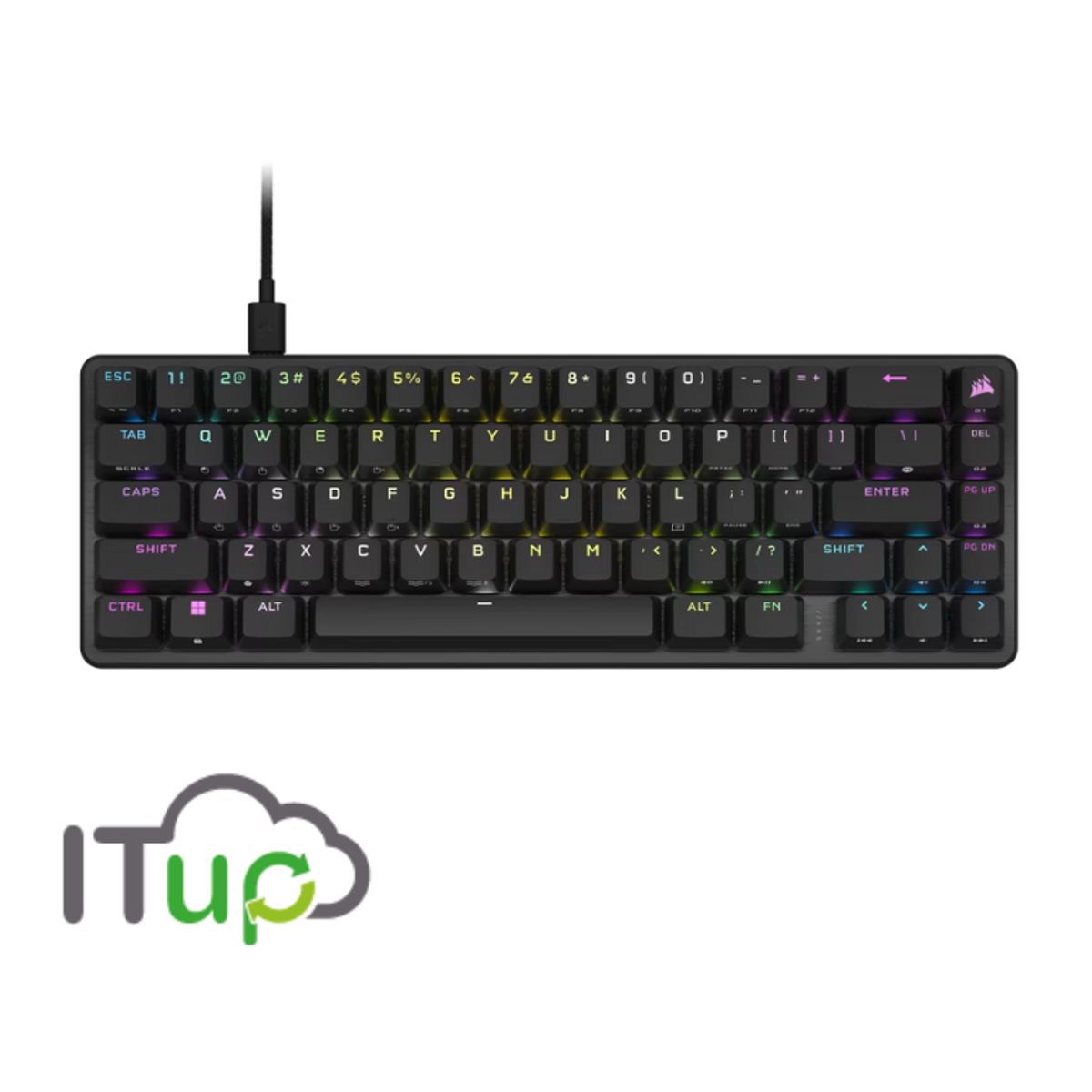 CORSAIR - TECLADO CORSAIR K65  RGB MINI