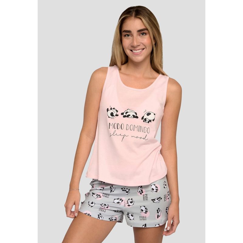 IN ROSE - Set de Pijama Short Sunday In Rose