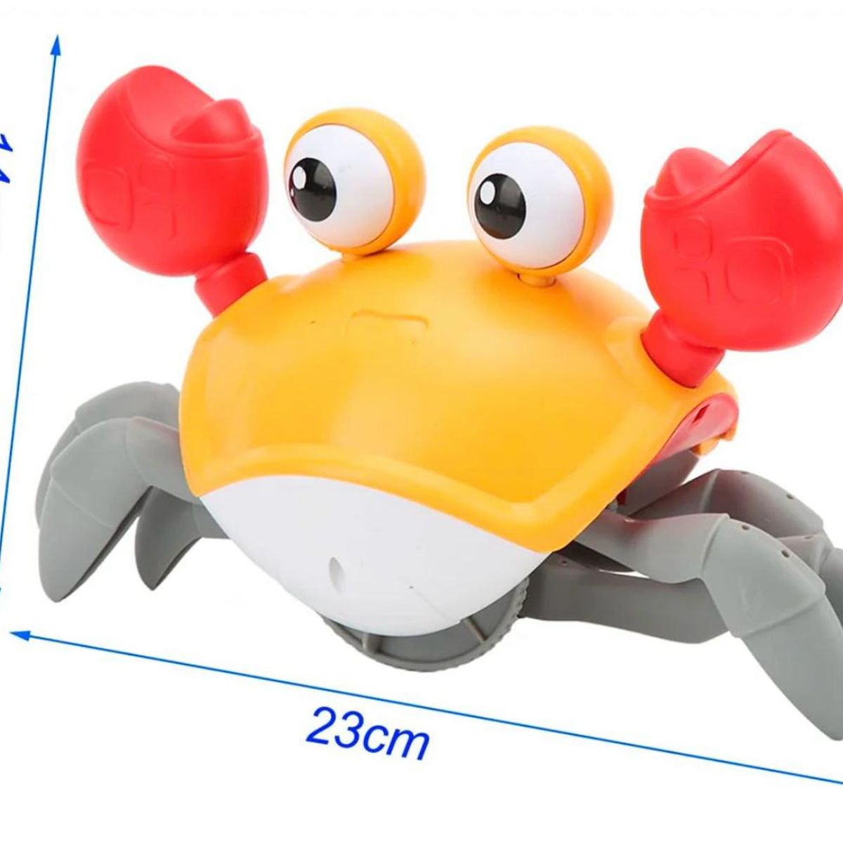 GENERICO - Juguete CRABBY El Cangrejo Didáctico Para Bebes Nuevo Azul