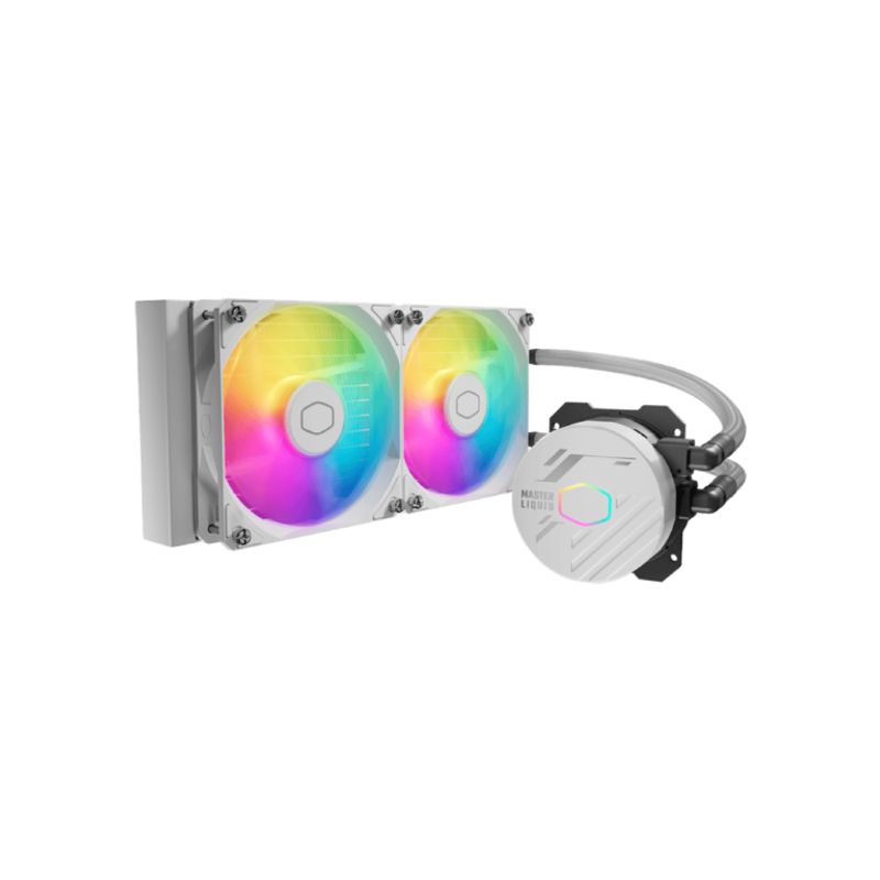 COOLER MASTER - Refrigeración Cooler Master Liquid 240l Core Argb Blanca