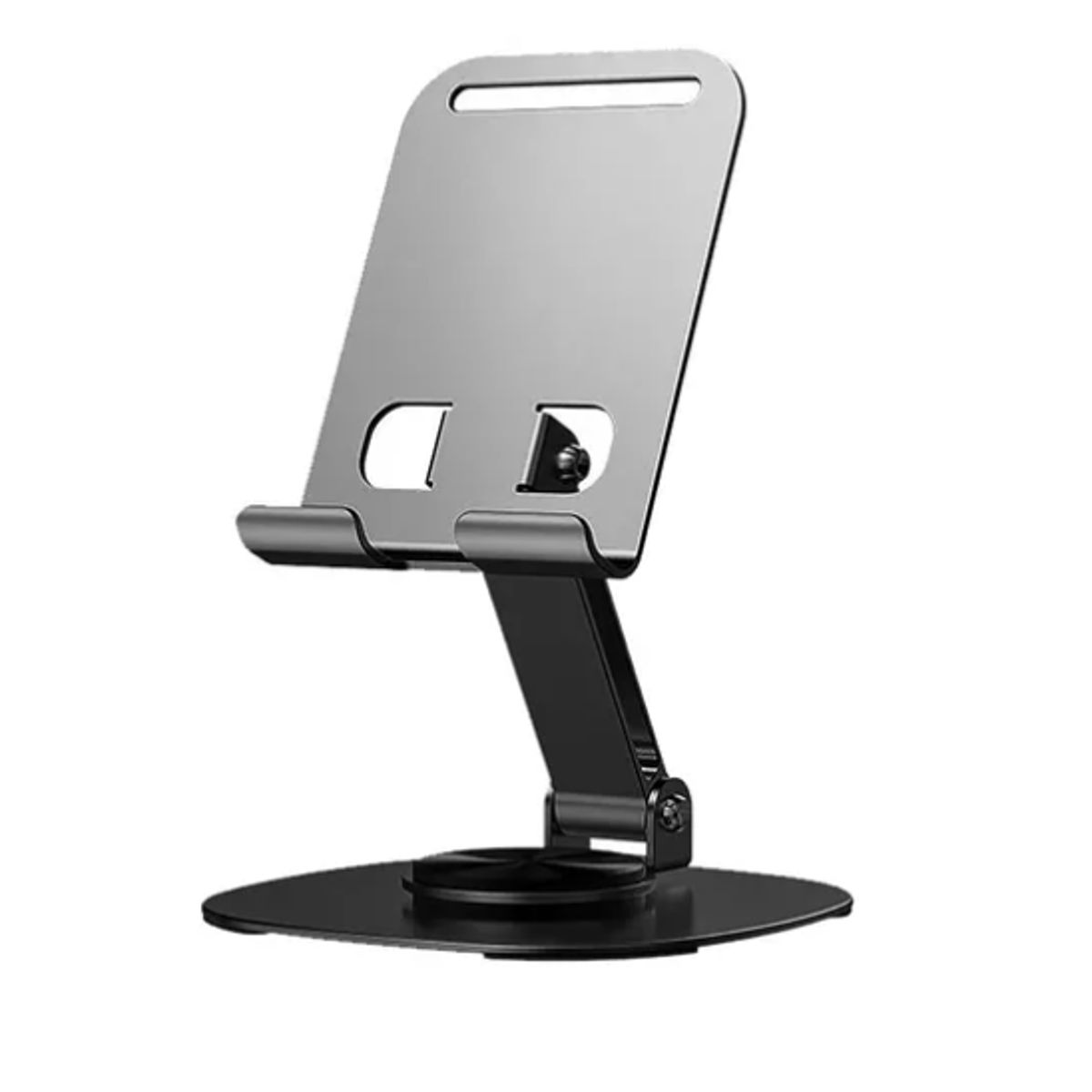 INNOVA - Base Soporte Para Celular Tablet Metalico Con Rotación 360 Oficina