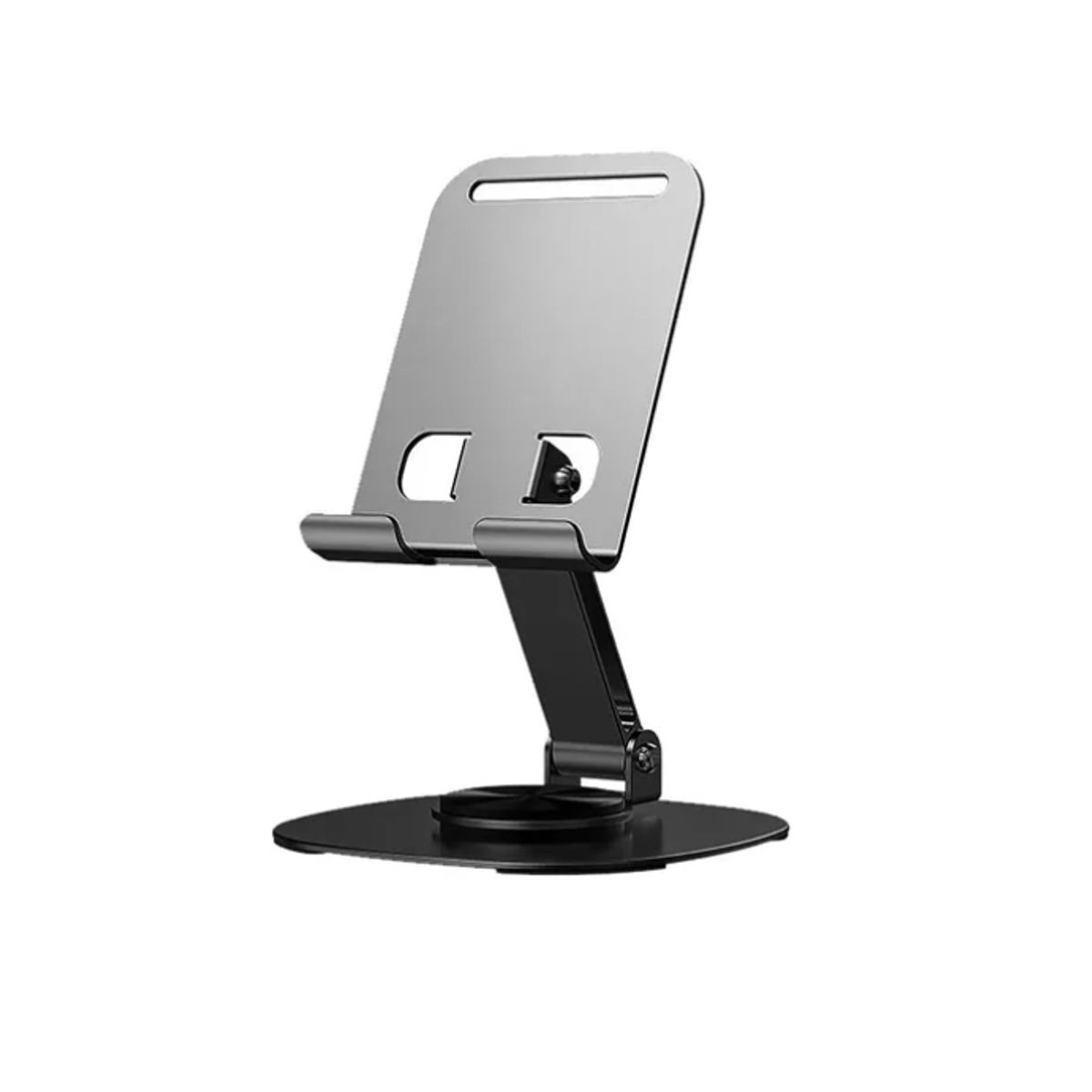 INNOVA - Base Soporte Para Celular Tablet Metalico Con Rotación 360 Oficina