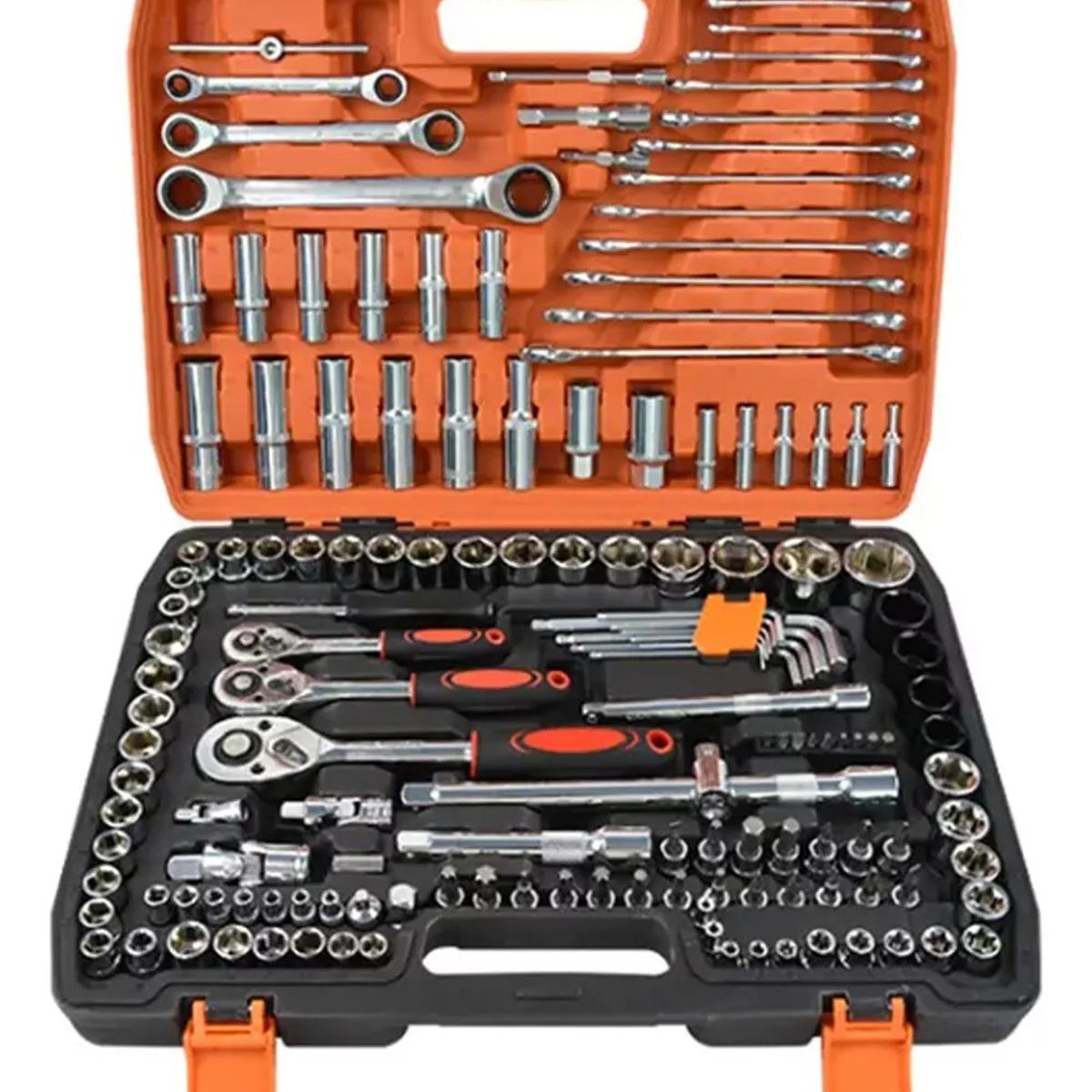 GENERICO - Set Estuche De Herramienta 151 Piezas Llaves Rachet Copas