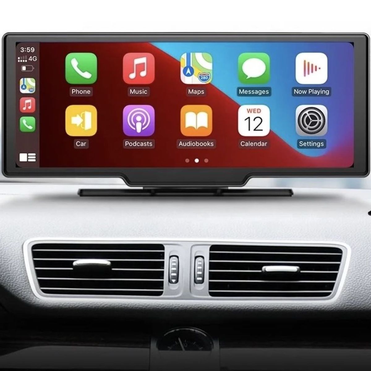 GENERICO - Radio Pantalla Auto 10 Car Play Y Android Auto 2 Cámaras