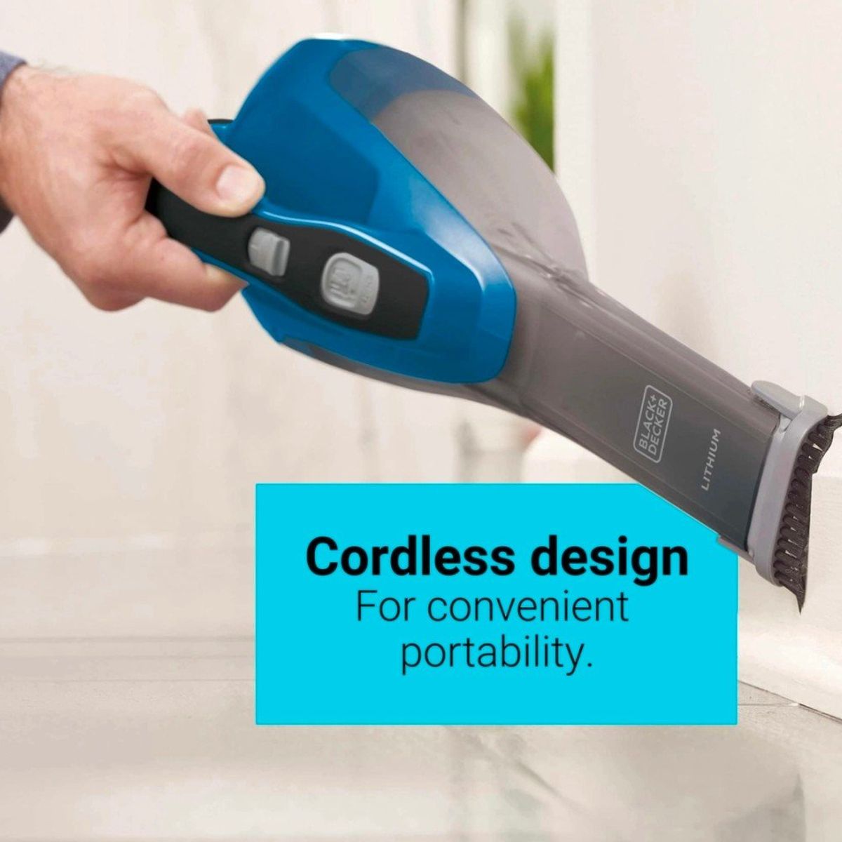 BLACK+DECKER - Aspiradora inalambrica multiusos potente Black+Decker Advance clean