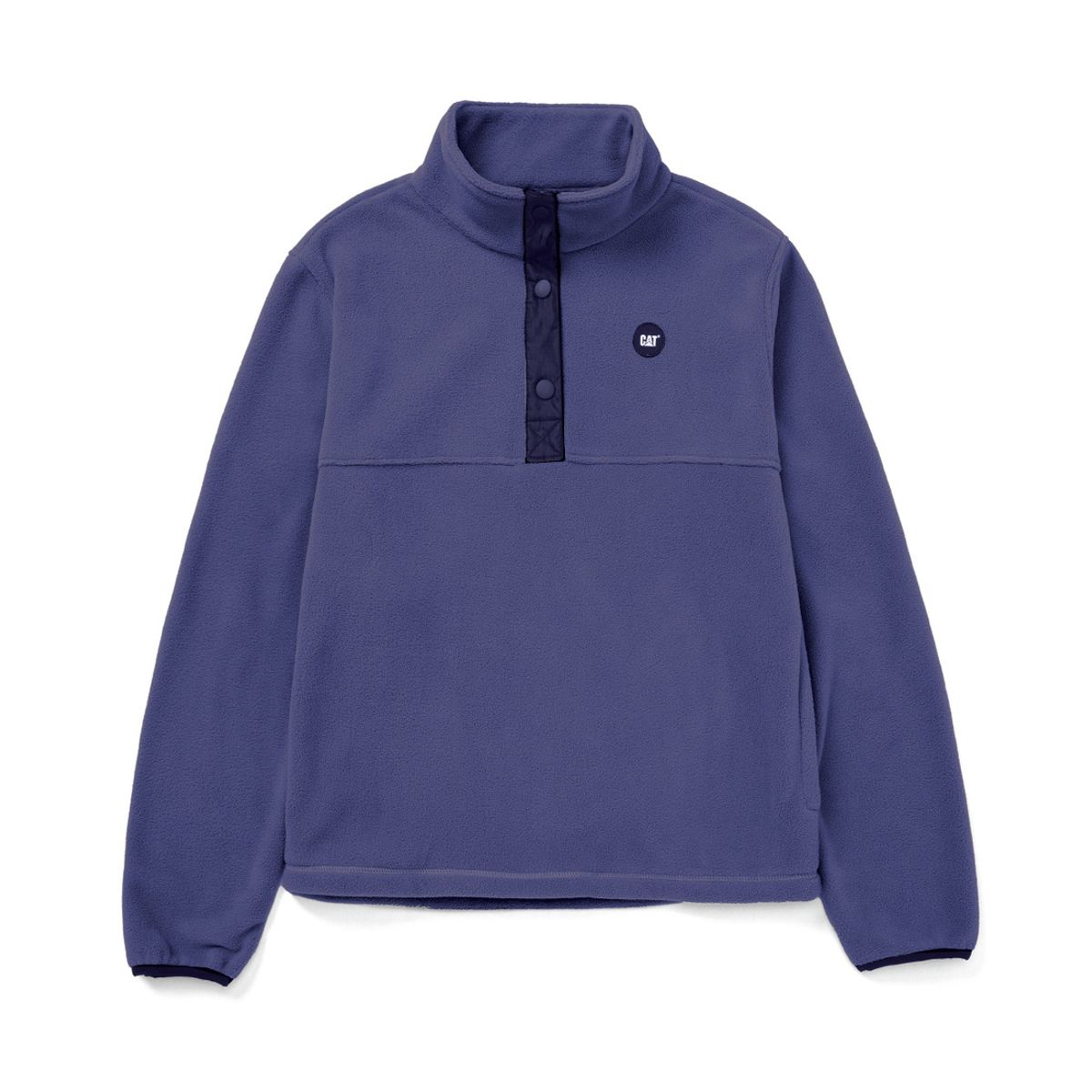 CAT - Buzo Mujer CAT W POLAR FLEECE HALF Morado CAT