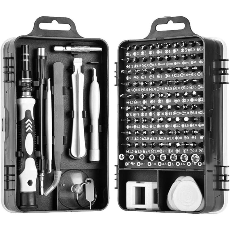 GENERICO - Kit De Reparación Electrónica 115 Herramientas Para Móviles