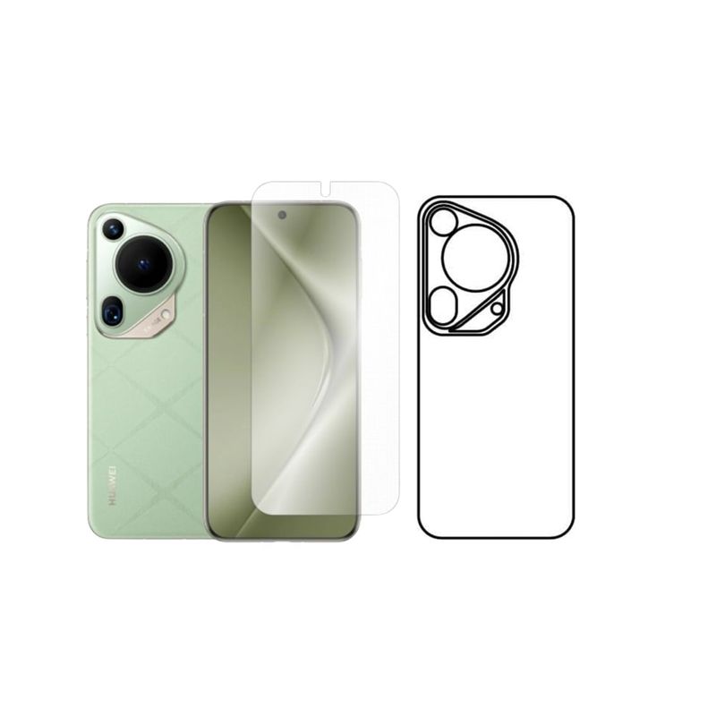 GENERICO - Protector Pantalla Y Trasero Hidrogel Para  Huawei Pura 70 Ultra