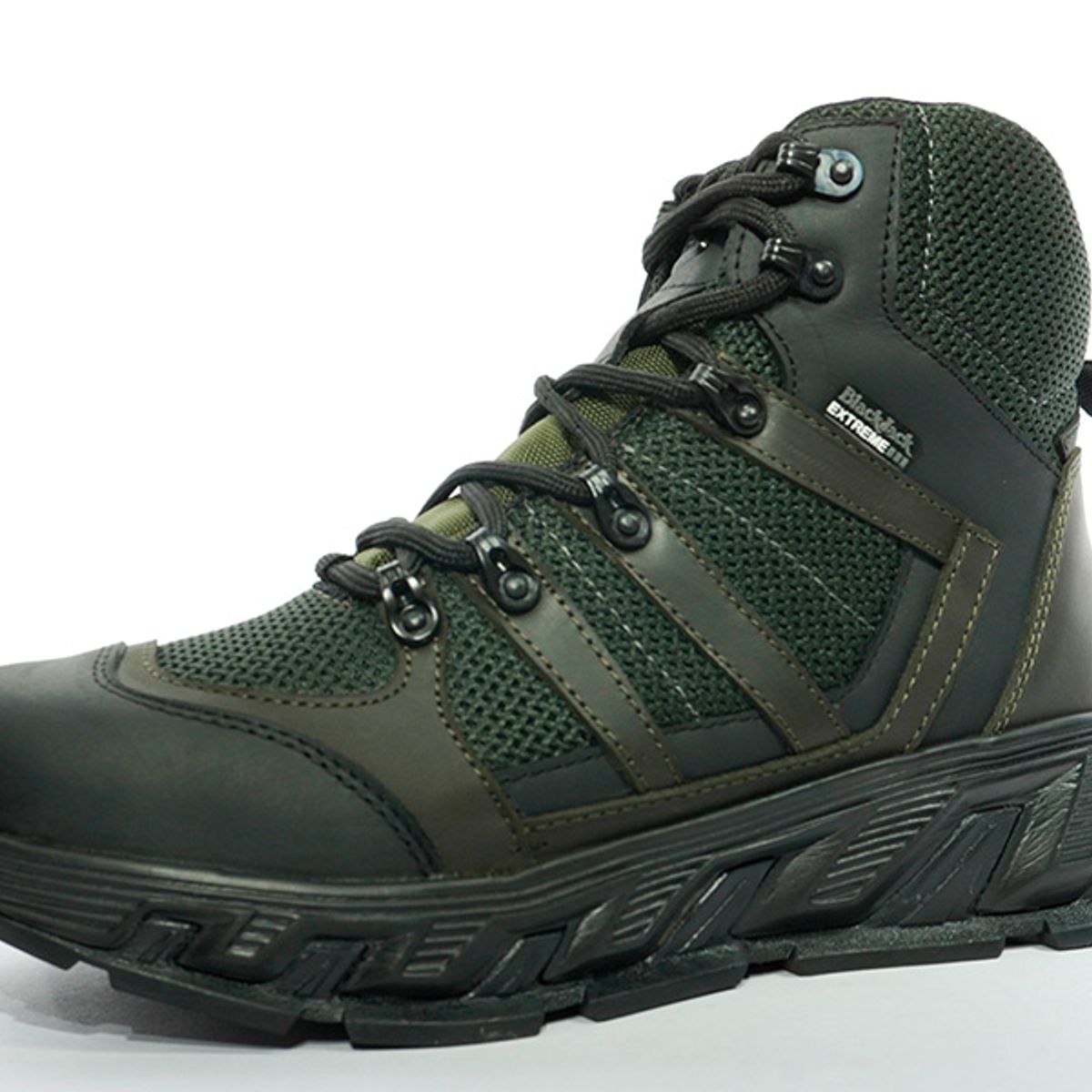 INCO - Bota Outdoor Cuero Verde Herreros Manchester