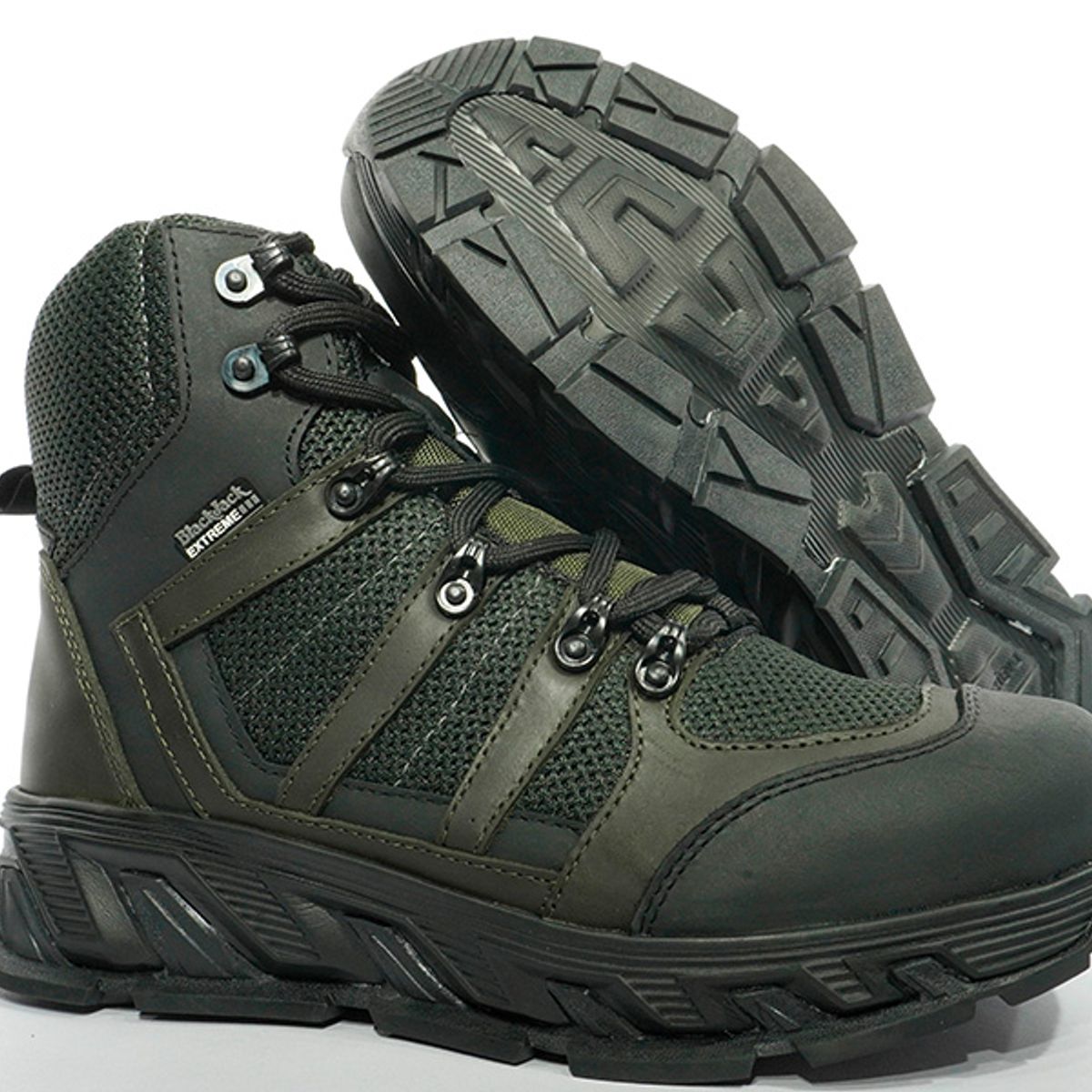INCO - Bota Outdoor Cuero Verde Herreros Manchester
