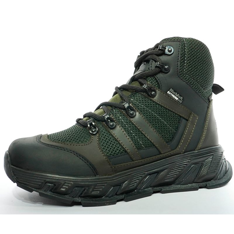 GENERICO - Bota Outdoor Cuero Verde Herreros Manchester