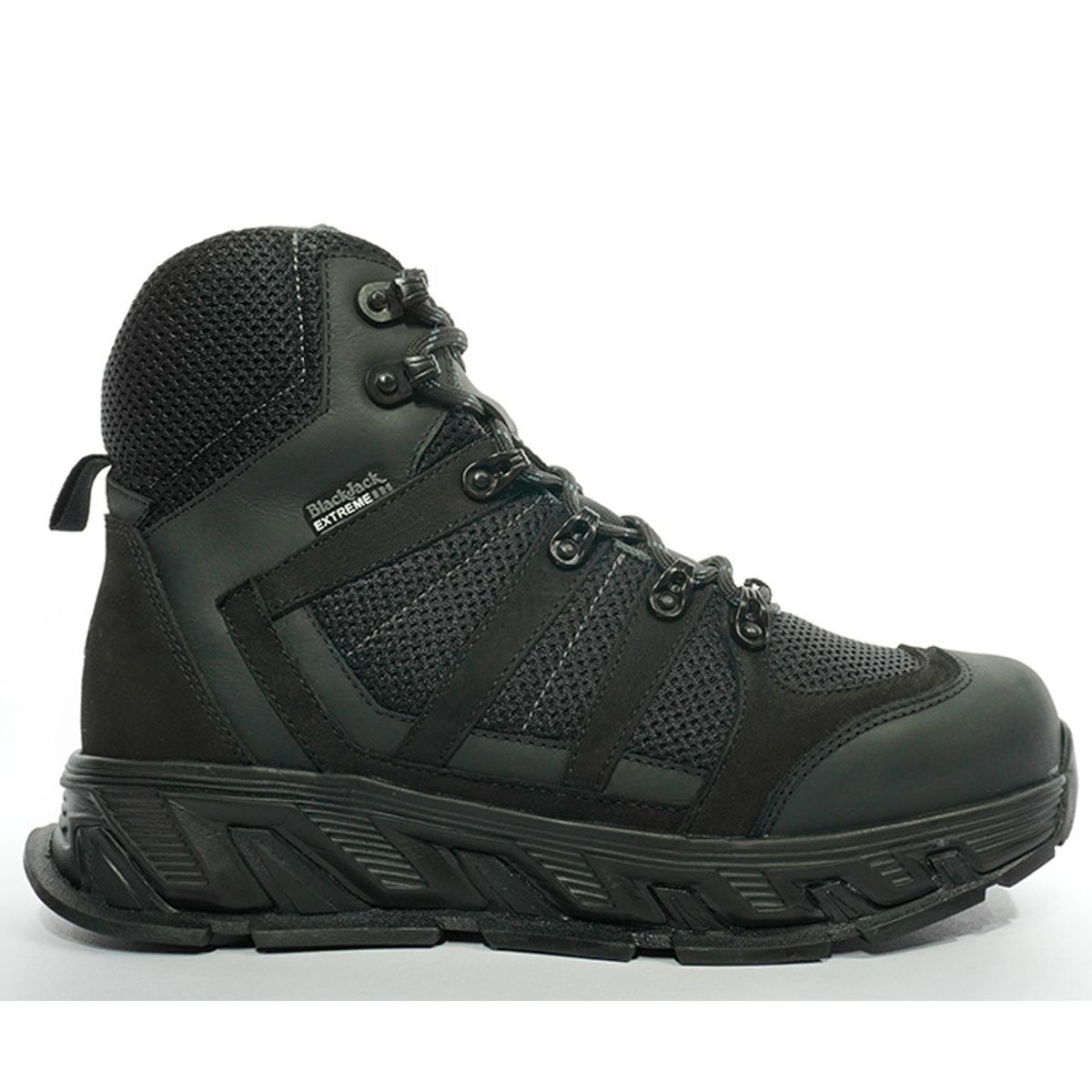 INCO - Bota Outdoor Cuero Negro Herreros Manchester