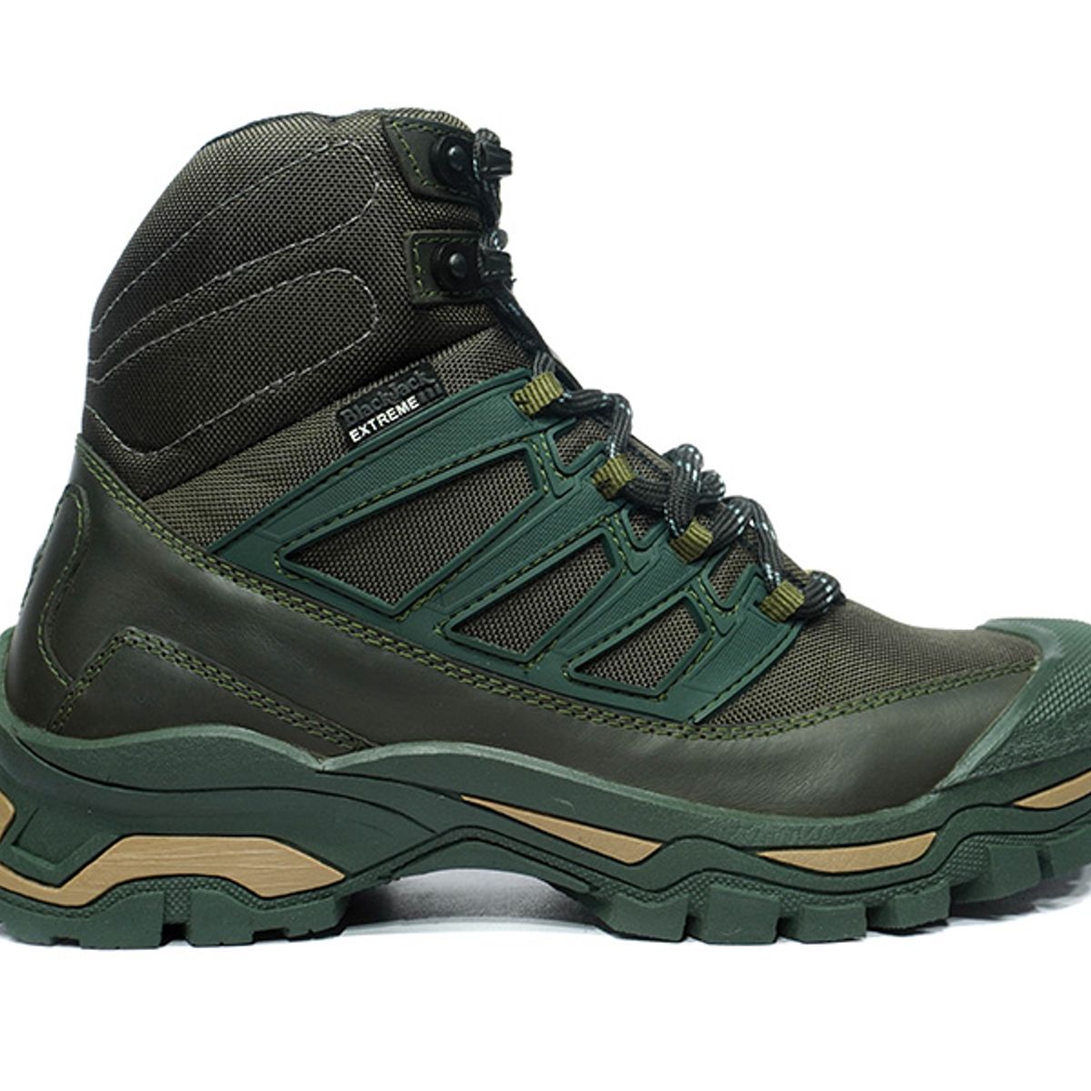 INCO - Bota Outdoor Cuero Verde Herreros Land