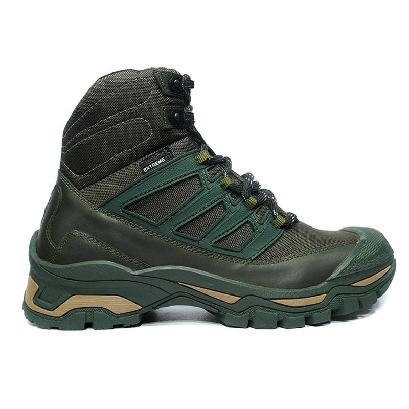 GENERICO - Bota Outdoor Cuero Verde Herreros Land