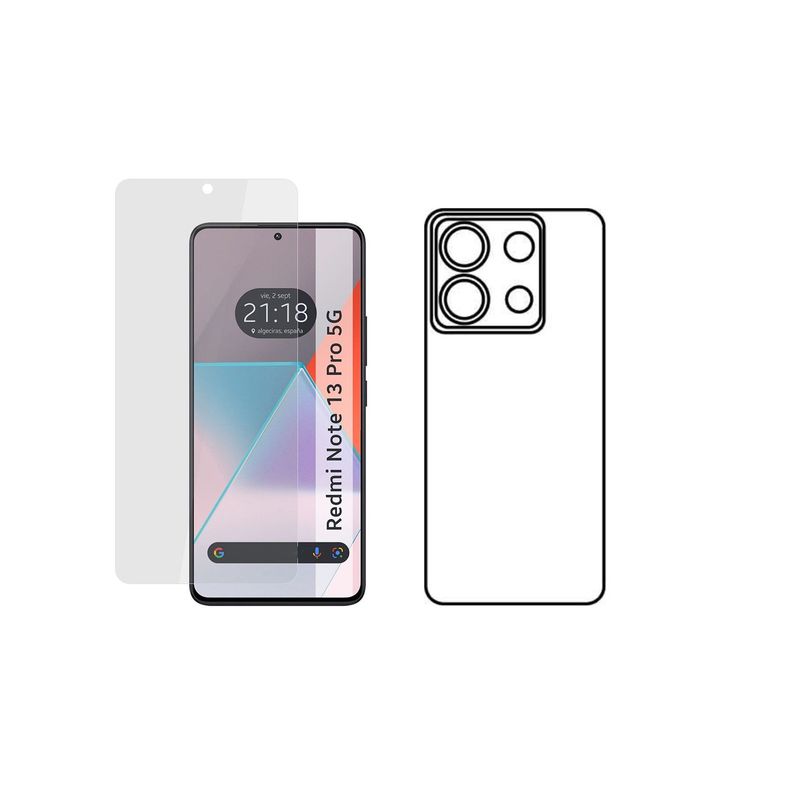GENERICO - Protector Pantalla Y Trasero Hidrogel XIAOMI REDMI NOTE 13 PRO 5G