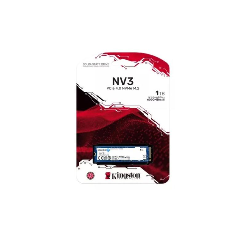 ADATA - Unidad de estado solido ssd kingston 1000G NV3 M.2 2280 PCIe 4.0 NVMe