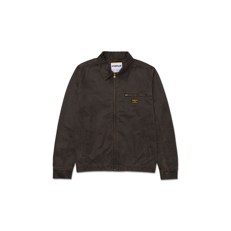CAT - Chaqueta Hombre CAT WAXED CHORE JACKET Marron CAT