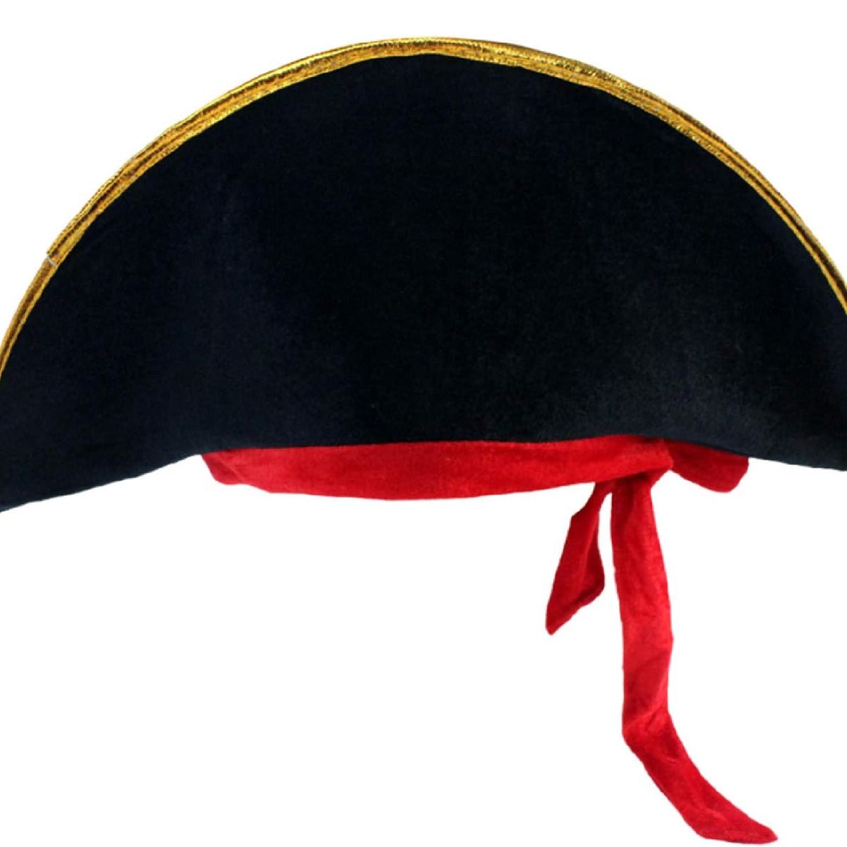 GENERICO - Gorro Sombrero Pirata Disfraz Gamuza