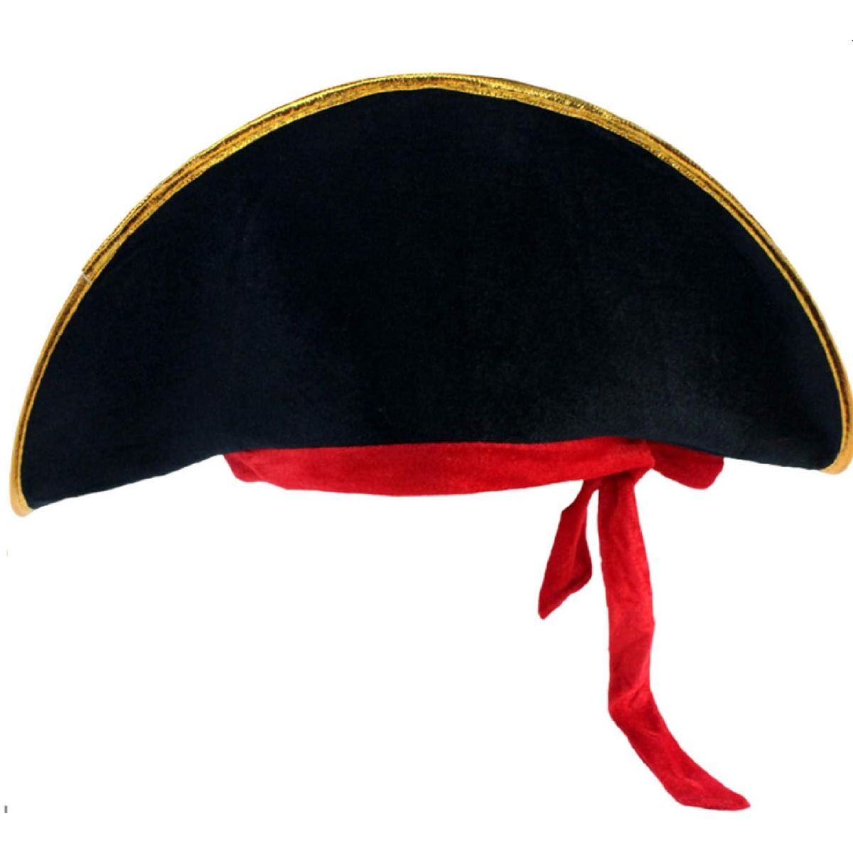 GENERICO - Gorro Sombrero Pirata Disfraz Gamuza