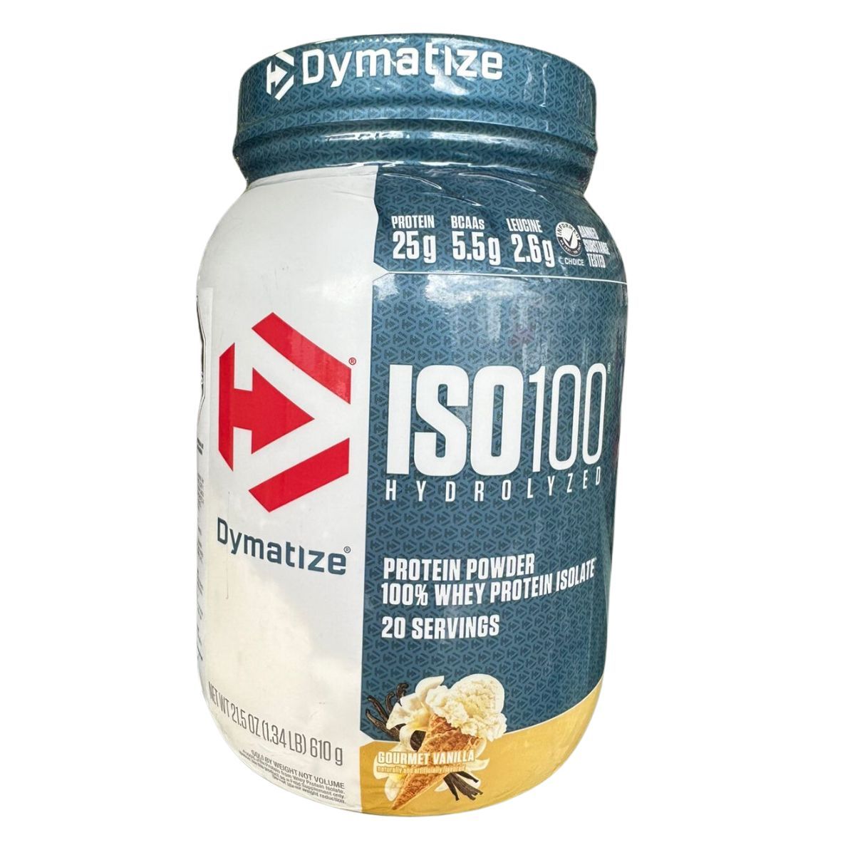 DYMATIZE - Proteina iso 100 hidrolizada 1.3 libras dymatize