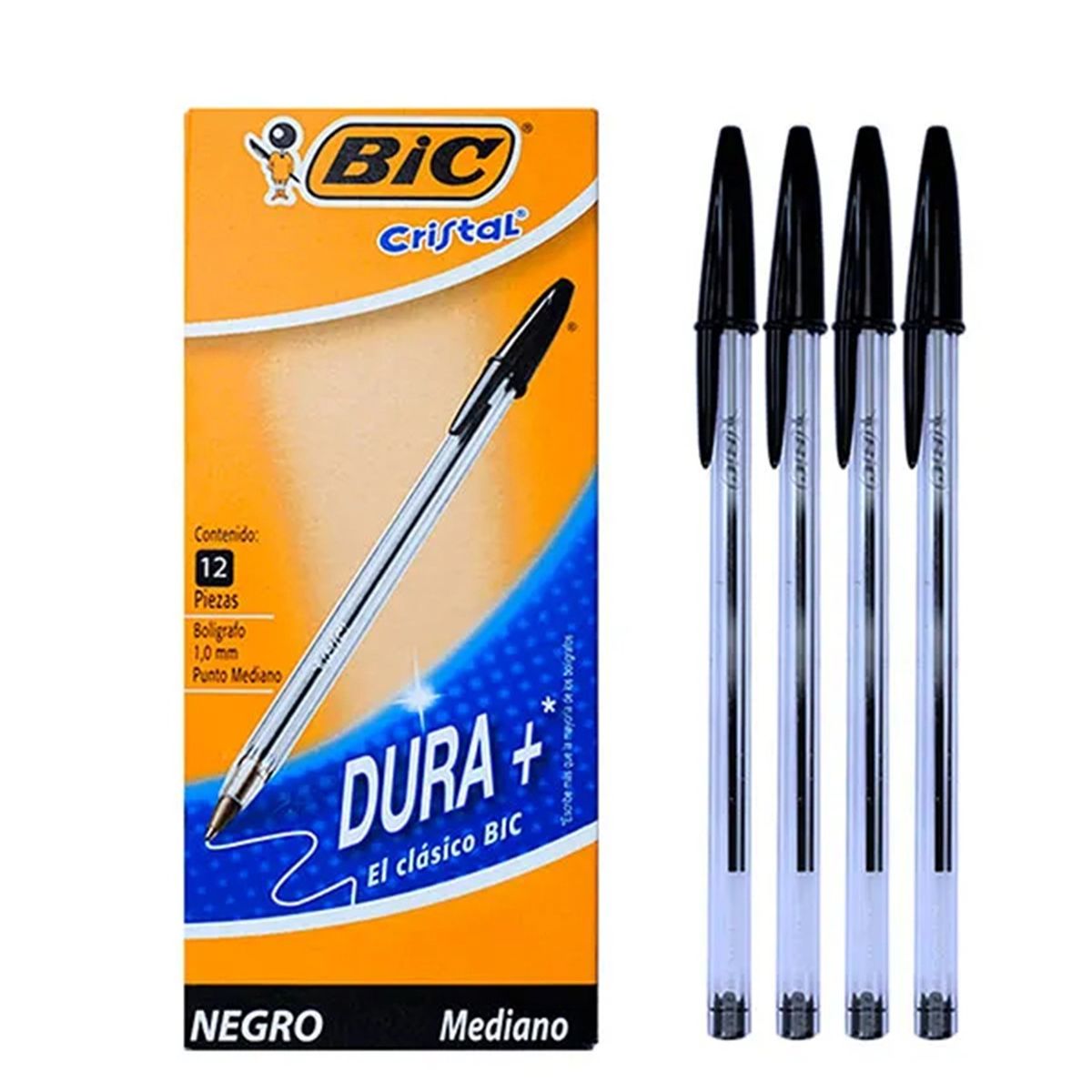 BIC - Boligrafo Bic Negro Caja x 12 Unidades Bic