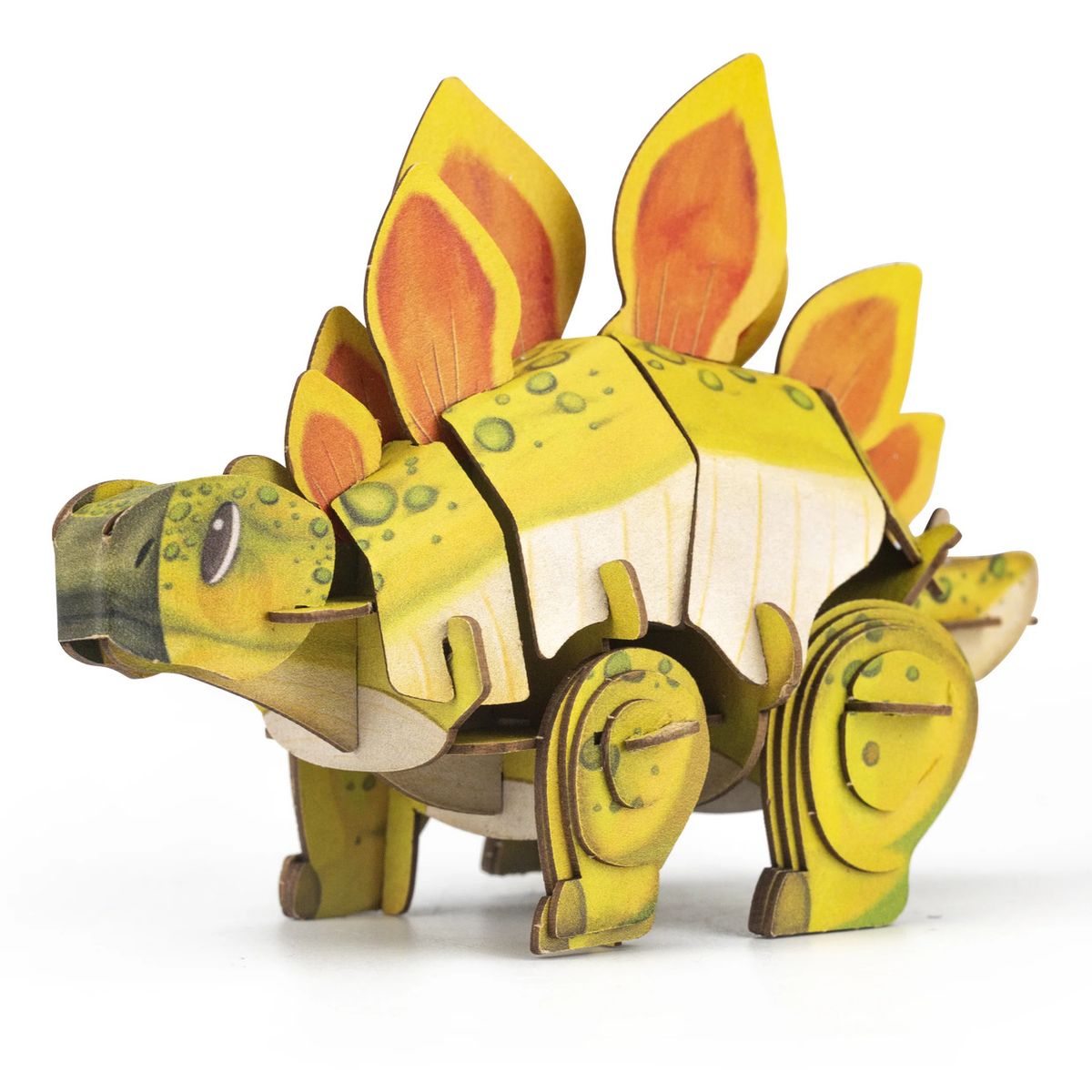 GENERICO - ROMPECABEZAS NIÑOS 3D - DINNOSAURIO STEGOSAURUS - SONIDO