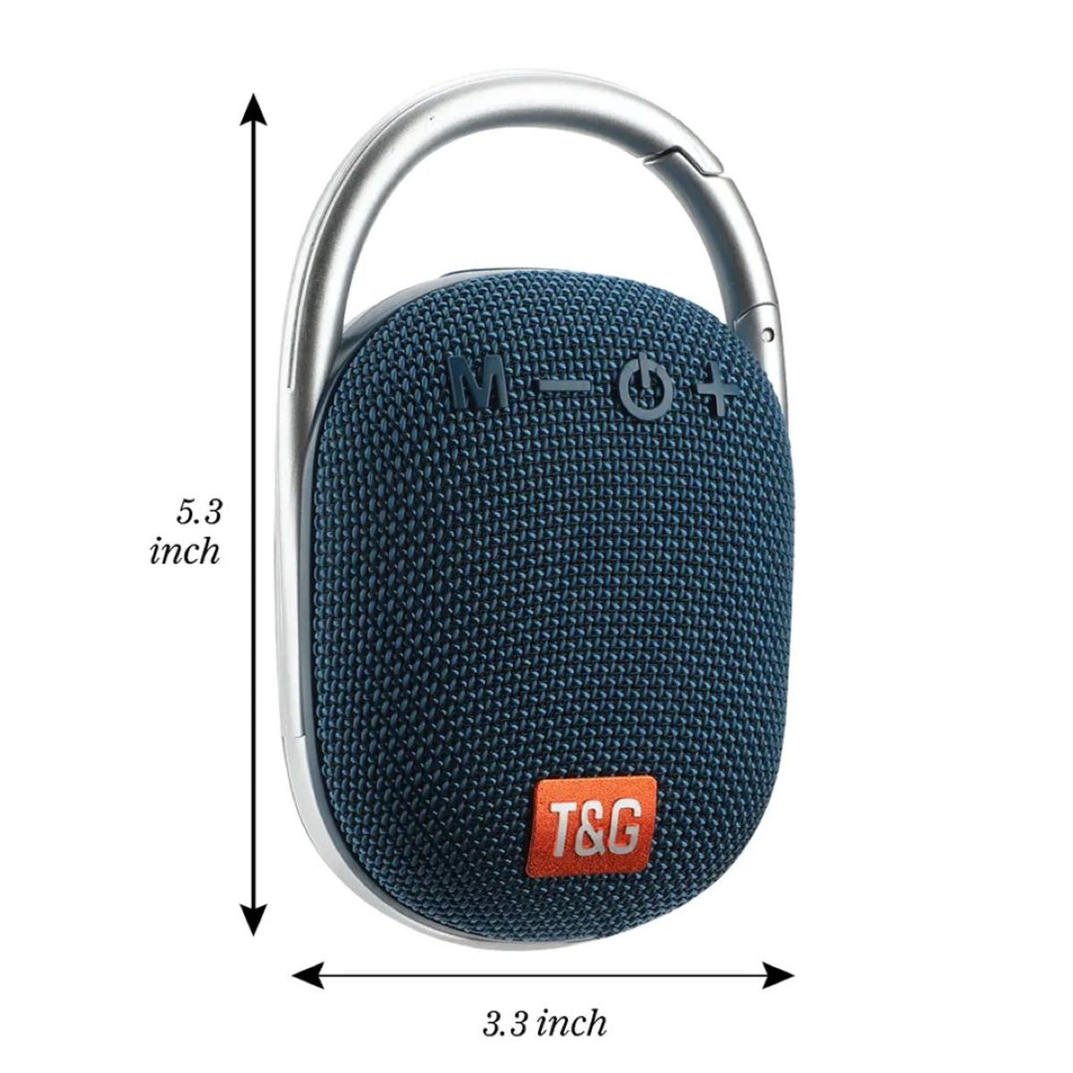 TYG - Parlante Inalámbrico Bluetooth Recargable Radio Tg-321 Gris