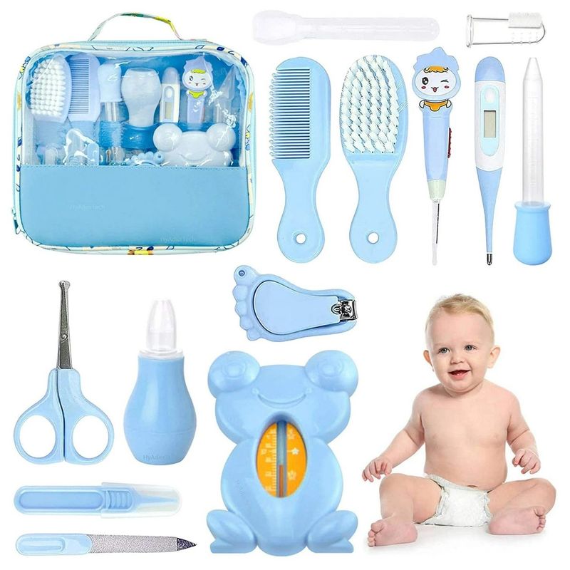 GENERICO - Kit Aseo Bebe Con Cepillo Y Accesorios Para Recién Nacido