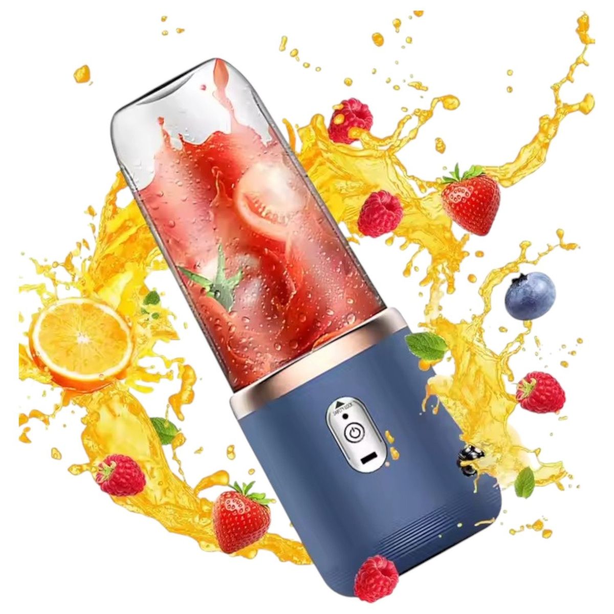 GENERICO - Licuadora Personal Con Doble Vaso Para Frutas Y Proteinas