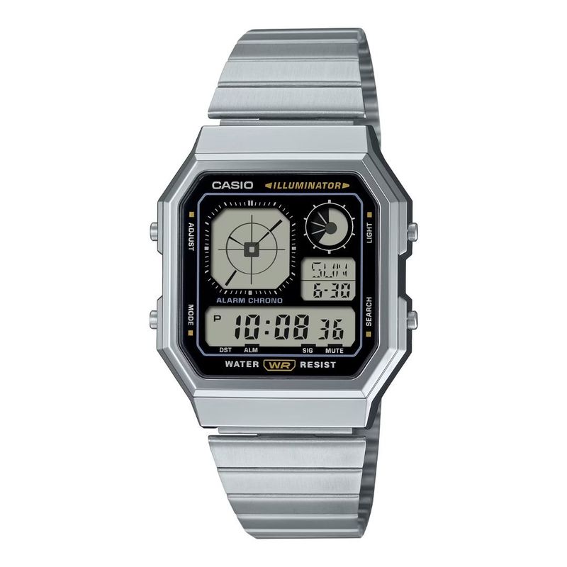 CASIO - Reloj Casio Modelo A130WE-1A Diseño Vintage