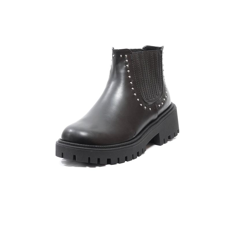 BALLERINA - Botín Para Mujer Negro Ballerinas Mayle